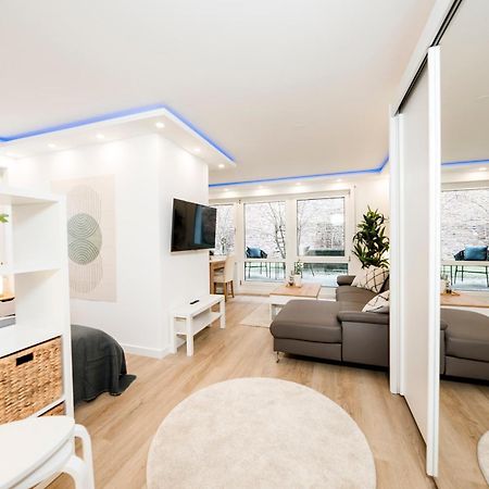 Bellabene Modernes Studio Apartment In Zentraler Lage Mit Terrasse, Parkplatz, Smarttv 普福尔茨海姆 外观 照片